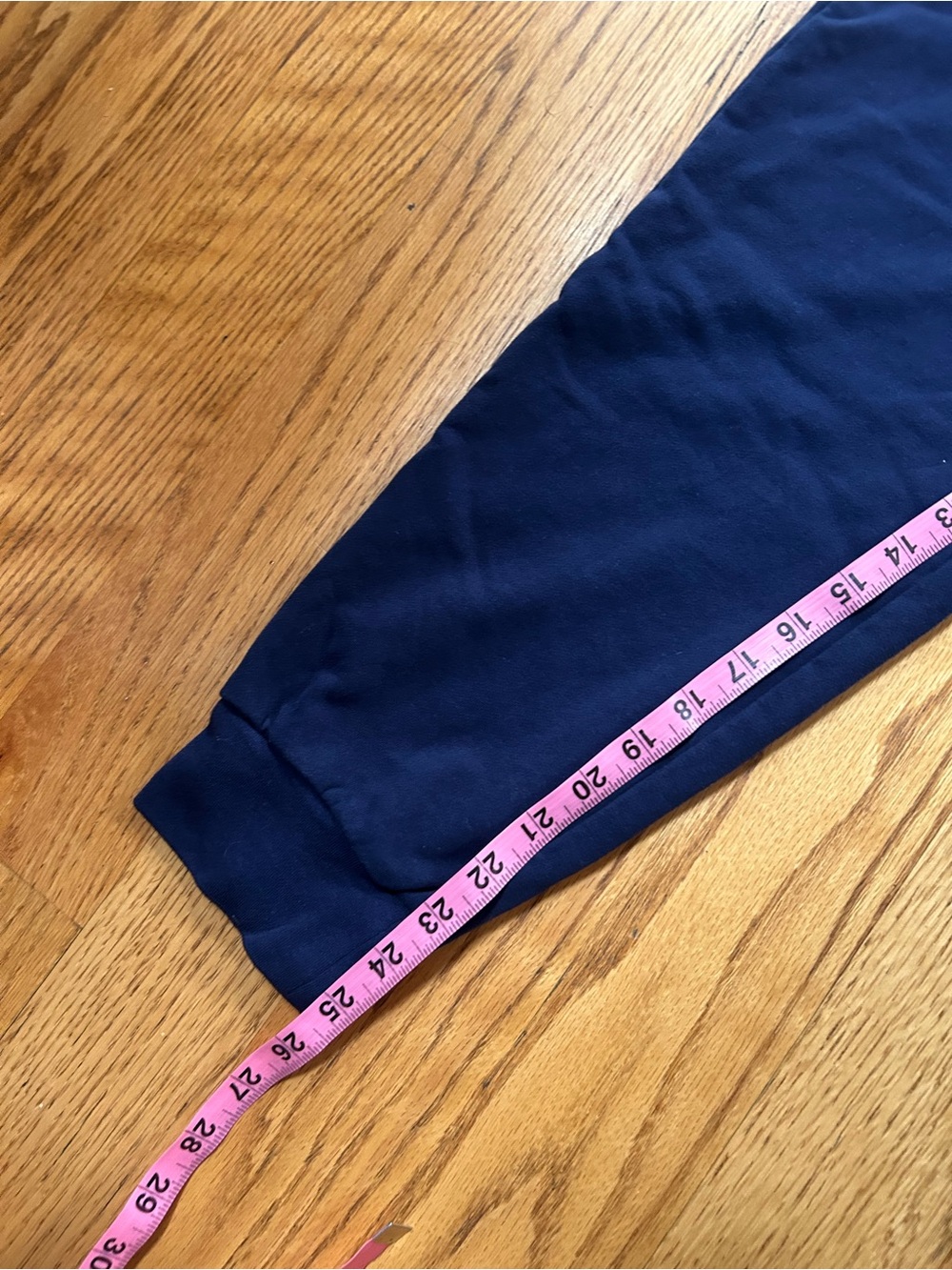 Navy Drawstring Joggers - Picture 6 of 6